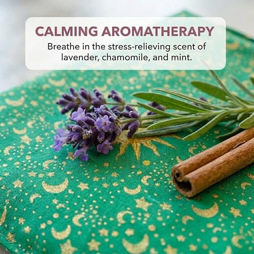 Basic Herb Pack Heating Pad, Green - size: 1 Pack, style: Celestial Green