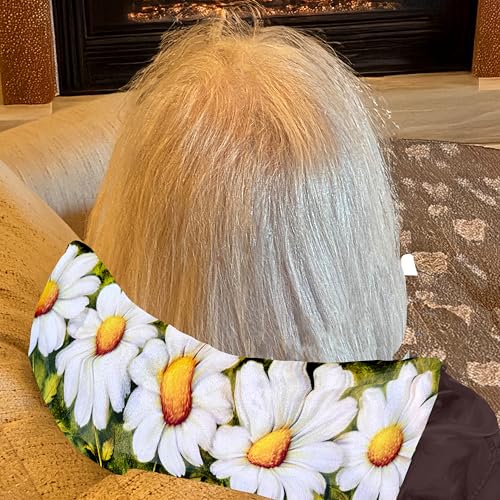 Heat Pack - Microwavable Heating Pads - Microwave Heating Pad for Pain Relief & Comfort - Suitable for The Neck, Back, Shoulders, Hips, Stomach Cramps & More - Neck Heat Wrap - Contact me-Link Below. - size: WIDE, style: Bunch of Daisies