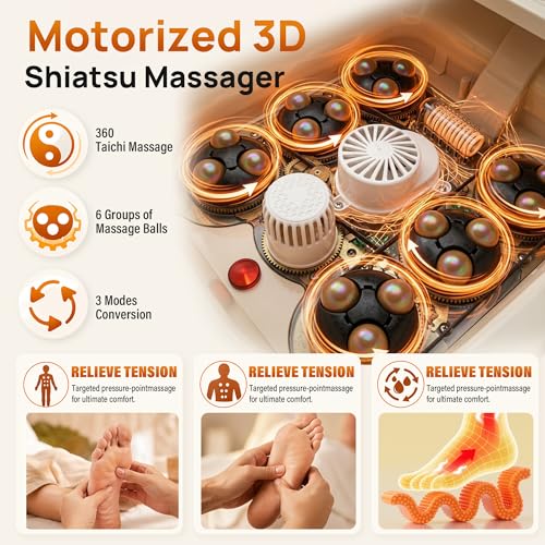 Collapsible Foot Spa Foot Soaking Tub Foot Spa Bath Massager with Heat