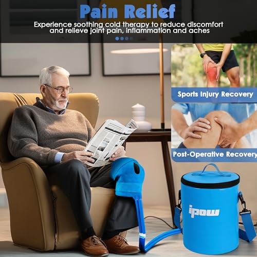Ice Machine for Knee After Surgery, Cold Therapy Machine for ACL Recovery