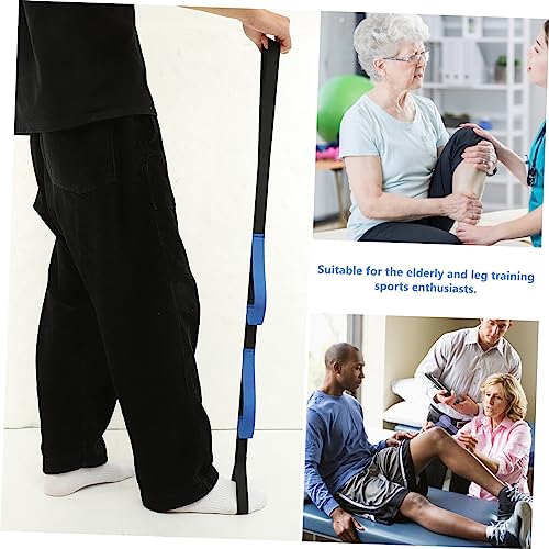 Healifty Leg Lifter Strap Blue Imitation Nylon 104.00X2.60X0.20cm - color: Blue