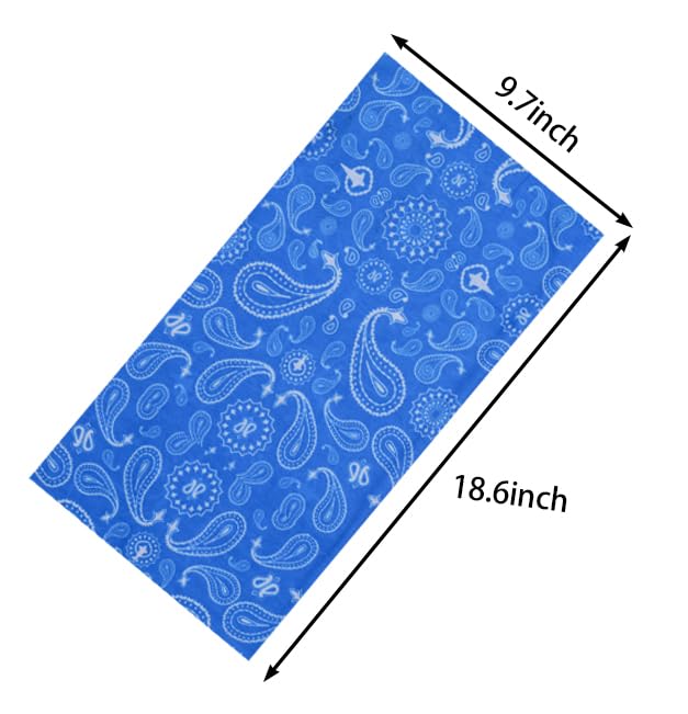 Face Mask Multi Bandana Neck Gaiter Seamless Magic Headband Outdoor Face Scarf for Dust Wind and UV Resistance - color: No15
