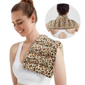 Microwave Heat Pad for Pain Relief, 8 x 16 Warm Compress Wrap - color: Heat Pad04 -Leopard Print