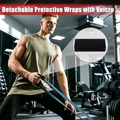 5-Level Resistance Bands for Working Out, Pull Up Assistance Bands - color: 5PCS-Blue Gradient(03)