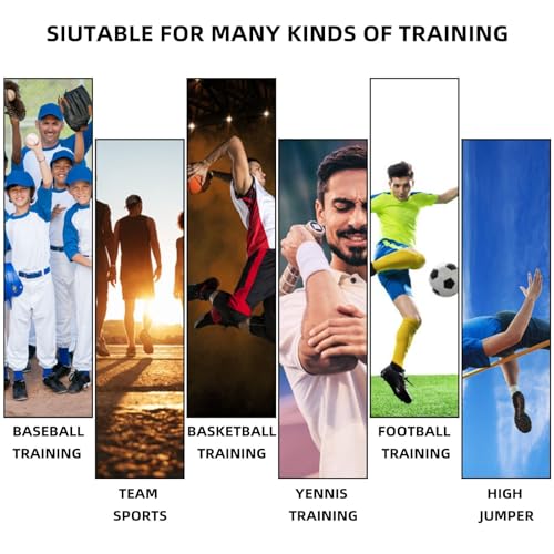 Running Resistance Bands, 80lb Speed and Agility Training Equipment