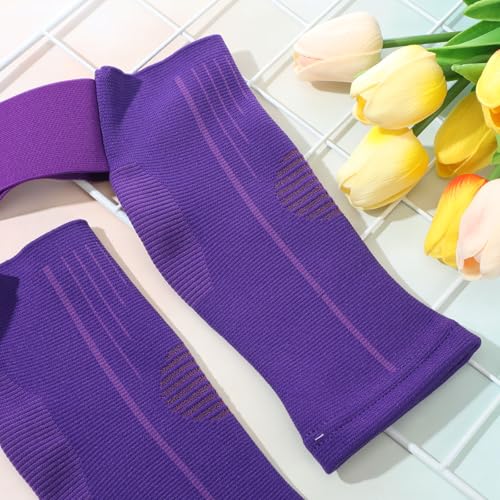 Tarpop 1 Pair Kids Ankle Brace Compression Support,Dark Purple,Small - color: Purple, size: Small