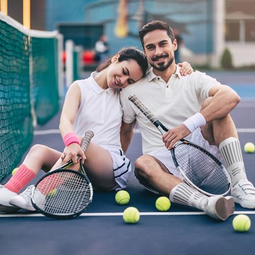 Jspupifip 4 Pairs Running Compression Socks for Men Women