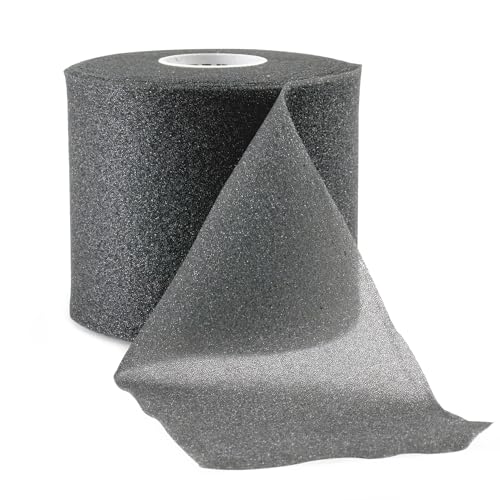 Cannon Sports Pre Wrap Foam Underwrap - 2.75" x 30 Yards Per Roll - Athletic Underwrap for Sports Tape, Training & Exercise (Black) - color: Black