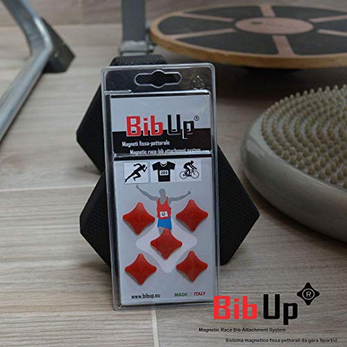 Magnetic RaceBib Fixing System - color: Yellow Fluo, size: Small