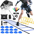 GHB Agility Ladder,Football Training Equipment Set - color: Blue