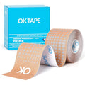 OK TAPE Synthetic Kinesiology Tape Prime 1 Roll, 2in×16.4ft-Beige - color: Beige, size: 1 Rolls