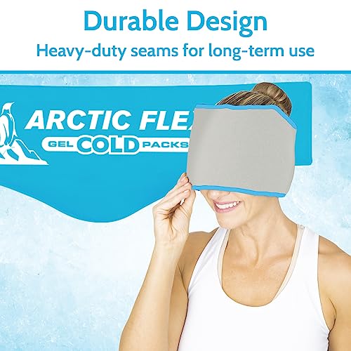 Arctic Flex Gel Replacement Packs - Reusable Ice Packs for Head, Injuries - size: Head