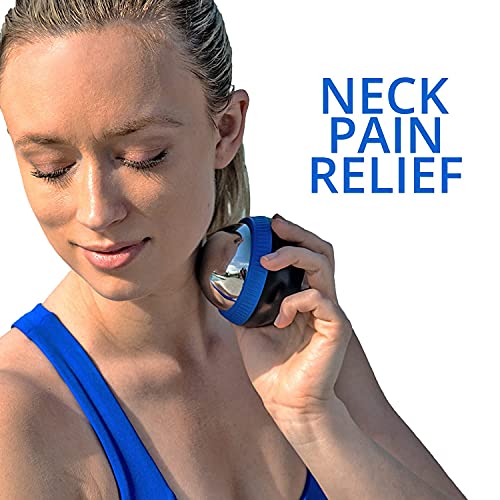 Body Back Glacier Ball - Lacrosse Massage Ball for Plantar Fasciitis Relief