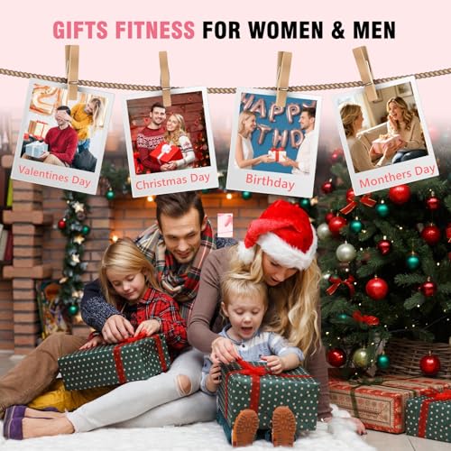 Pilates Kit for Home Workouts, 19-Piece Full Body Fitness Equipment Set with 14.5" Pilates Ring, 9.8" Exercise Ball, Resistance Bands, Core Sliders & Ankle Weights for Women and Beginners