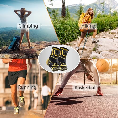 Ankle Brace with Straps (PAIR) - size: X-Large