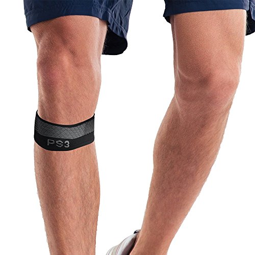 OrthoSleeve PS3 Patella Compression Sleeve for Knee Pain Relief, Patellar Tendonitis, Runner's Knee, and Arthritis Support - size: Large
