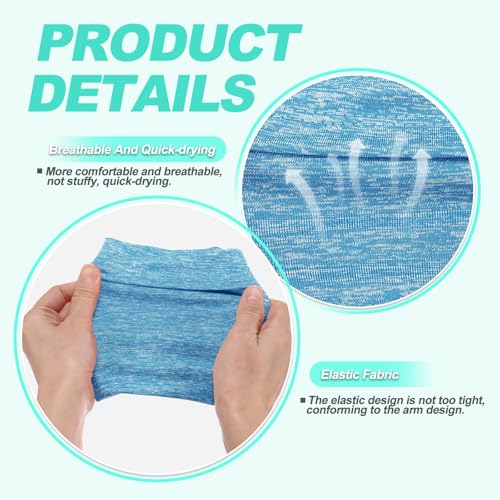 Cell Phone Armband Sleeve, Universal Sports Arm Band Blue Gauze - color: Blue Gauze