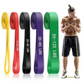 5-Level Resistance Bands for Working Out, Pull Up Assistance Bands - color: 5PCS-Multicolor