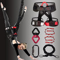 Dasking Heavy Bungee Resistance Band Set Gravity Yoga Bungee Cord Resistance Belt Set 4D Bungee Dance Rope Workout Fitness Home Gym Professional Training Equipment - size: WEIGHT CLASS-2: 60KG