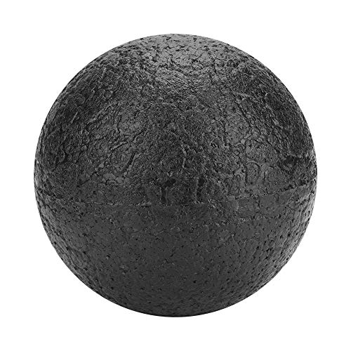 Manual Massage Ball,EPP Yoga Foam Roller Massage Ball Set Point Body Muscle Stress Relief Tool for Shoulders, Arms, Neck, Back and Feet (10CM Single Ball) - color: Black, size: 10CM single ball