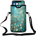 Cell Phone Sleeves Bag Case Crossbody Neoprene Holder Lanyard Phone Pouch for Women Men 7.5 X 4.5 Inche - Twig - color: Twig