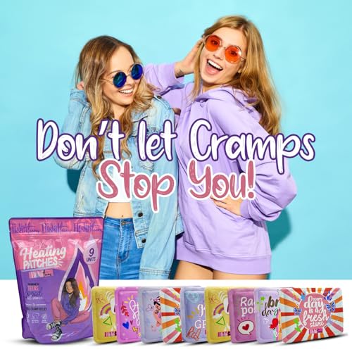 Heating Patches for Period Cramps, Teens & Women – 9 Count