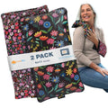 SunnyBay Heating Pad, Neck and Shoulder Wrap, 6x11 inch, Meadow - color: Meadow and Melody Flowers