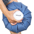 Neotech Care Ice Bag with Screw Top Lid (Blue Design, 11 inch) - color: Blue, size: 11 Inch