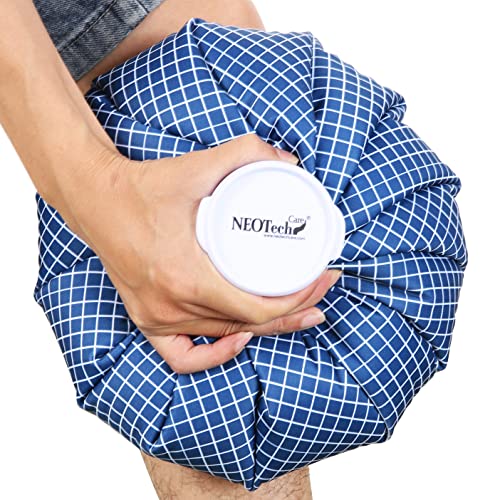 Neotech Care Ice Bag with Screw Top Lid (Blue Design, 11 inch) - color: Blue, size: 11 Inch