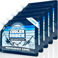 Cooler Shock Reusable Ice Packs for Cooler - Long Lasting Cold Freezer Packs for Coolers and Lunch Boxes - Cooler Ice Packs for Camping Gear, Fishing, Road Trips, Beach Must Haves - style: Small - 5pk