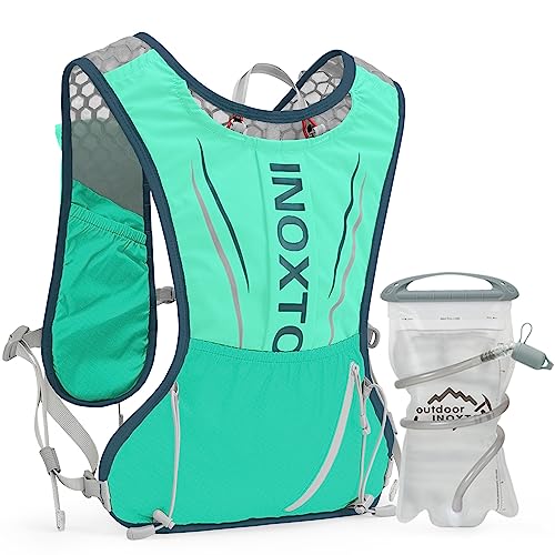 IX INOXTO Running Hydration Vest for Men Women Water Backpack for Running 3L Running Hydration Pack for Trail Running Marathon Race Hiking