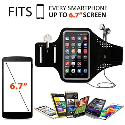 Phone Holder for Running Armband Cell Phone Holder for iPhone Armband 11 12 13 14 15 Pro Max XS X XR Plus Galaxy