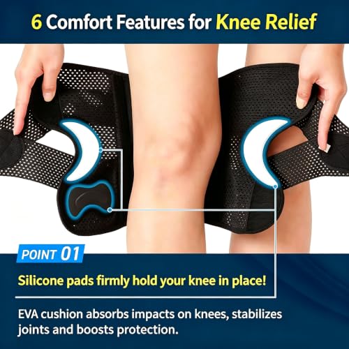 Knee Brace for Women & Men, Knee Brace for Knee Pain, Meniscus Tear,