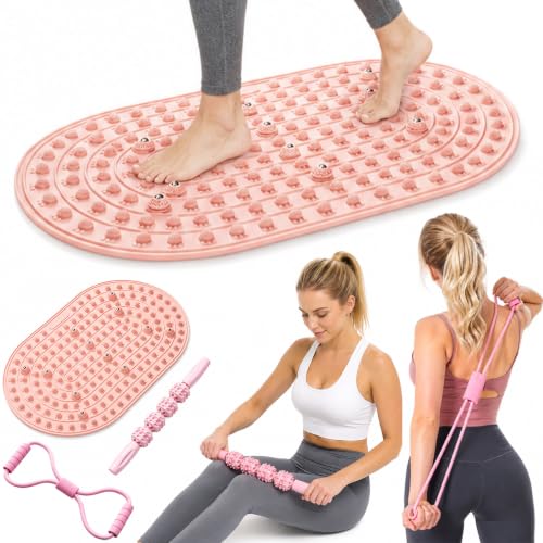 30 * 18 in Foot Massage Pad Soft Silicone Acupressure Point-Inspired Mat