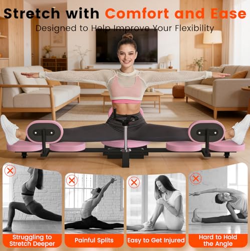 2026 Extended Leg Stretcher, Split Machine for Fexibility & Splits Training - size: Standard (36.2")