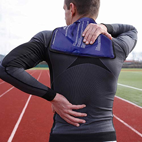Medvice Reusable Hot and Cold Ice Packs for Injuries - Large (No Straps)
