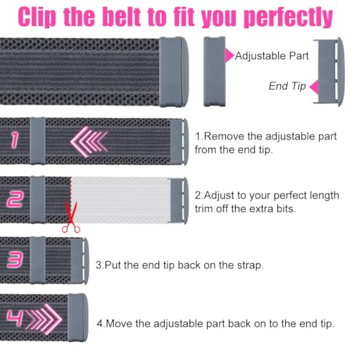 PYFK Running Belt Hydration Waist Pack with Water Bottle Holder for Men Women Waist Pouch Fanny Bag Reflective - color: Rose Red