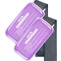 REVIX Ice Packs for Injuries Reusable, 2 Pack Hot & Cold Gel Packs, Large - color: Purple, size: Large 12 x 6 Inch