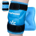 KingPavonini XXL Knee Ice Pack Wrap Around Entire Knee, 1 Pack, Sky-Blue - style: Sky-blue