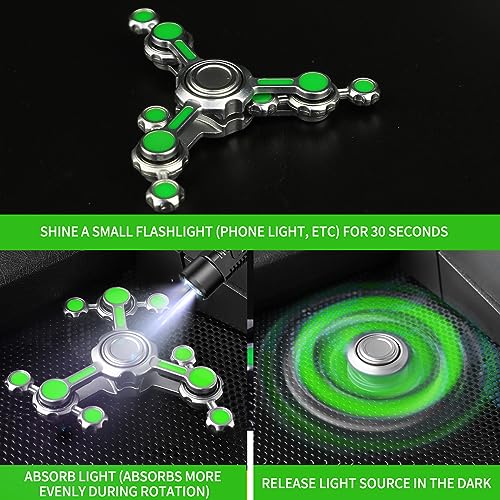 Dilabnba LED Slap Bracelets + Infinity Gear Fidget Spinner Toy