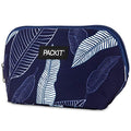 PackIt Freezable Snack Bag, Navy Leaves - color: Navy Leaves