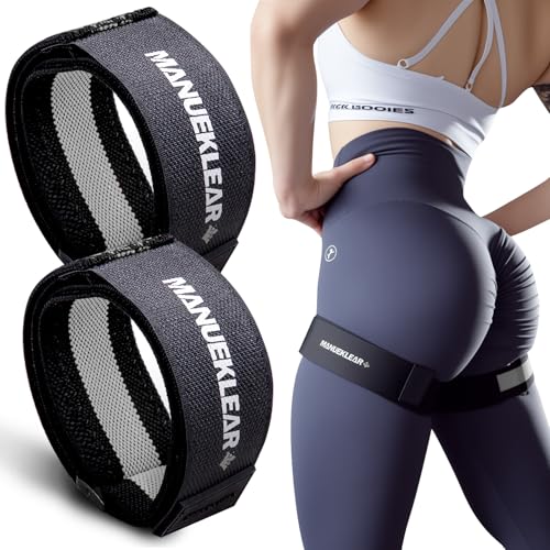 MANUEKLEAR Blood Flow Restriction Bands for Women Butt Lift - color: Gray