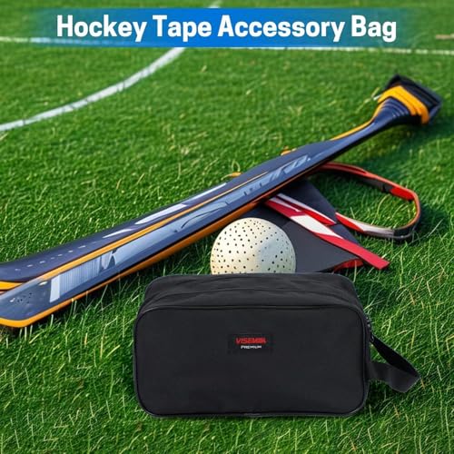 VISEMAN Hockey Tape Accessory Bag, Lightweight Hockey Tape Bag