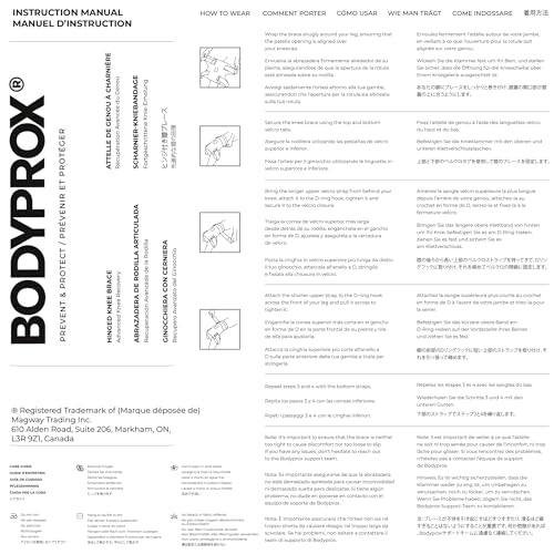 Bodyprox Hinged Knee Brace for Men and Women, Knee Support for Swollen ACL, Tendon, Ligament and Meniscus Injuries - size: Small (Pack of 1)