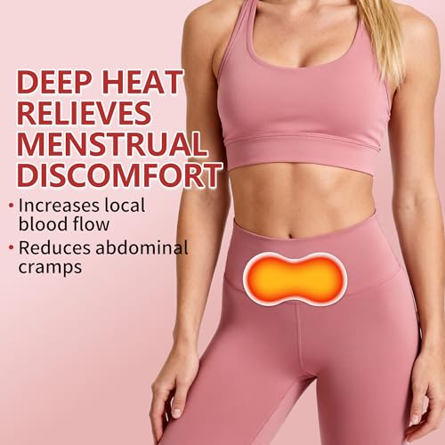 KONGDY Menstrual Heat Patches 5 Pcs for Cramp Relief Heating Therapy Pads