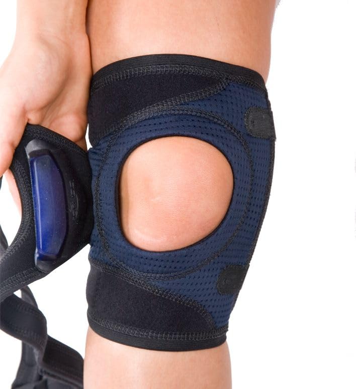 DonJoy Tru-Pull Lite Knee Brace (Black, Right Leg, X-Large) - size: X-Large, style: Right Leg