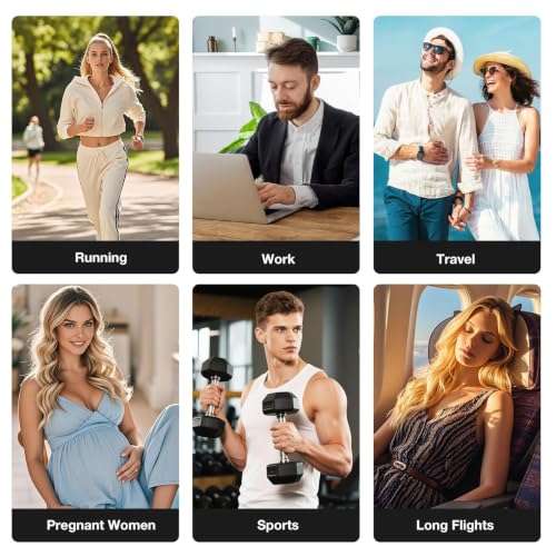Junely Compression Socks for Women Knee High Funny Socks - color: Music