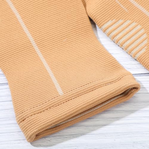 Tarpop 1 Pair Kids Ankle Brace Compression Support,Beige,Small - color: Beige, size: Small