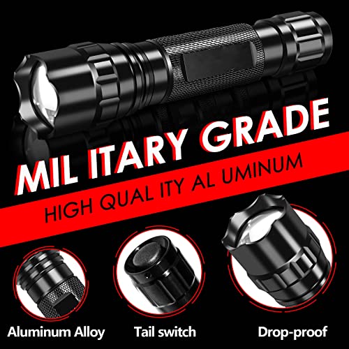 WINDFIRE LED Tactical Flashlight 1200LM with Holster(Battery Not Included)