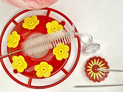 12 PCS Straw Cleaner Brush kit with 2mm-25mm /6.5-10 INCH for Tube and Pipe.Tumbler, Sippy Cup, Bottle with Straw,Hummingbird feeders and Drinking Straw, Brushes for Cleaning Tanks